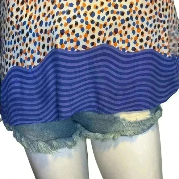 Maeve Anthropologie Emma Polka Dot Tank Top size 8 - Picture 3 of 12